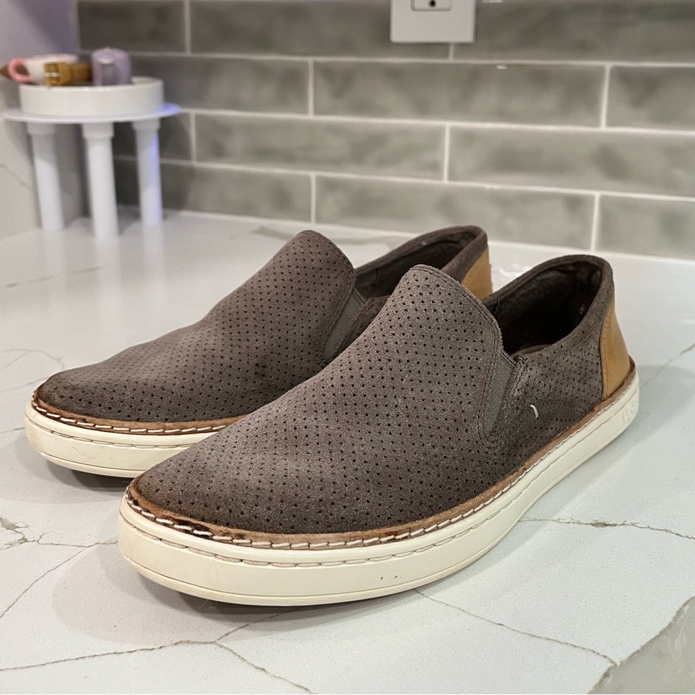 UGG Australian Adley Slip On Women’s Size 6.5 Color Brown.